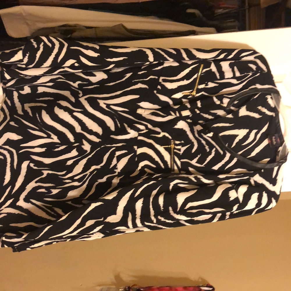 zebra blouse xxl